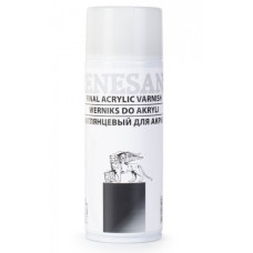 Лак аэрозоль Акриловый Renesans Final Varnish Gloss 400 мл глянцевый